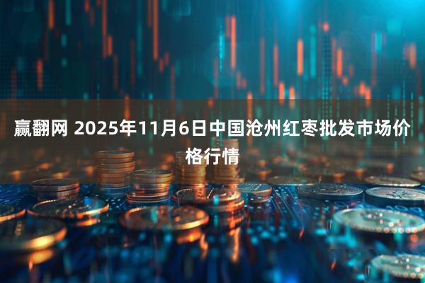 赢翻网 2025年11月6日中国沧州红枣批发市场价格行情